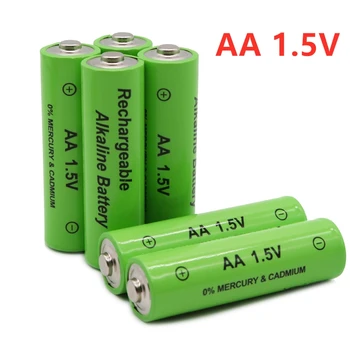 1-20DB AA 3000MAH 1,5 v-os premium akkumulátor 1,5 v-os akkumulátor újratölthető Ni-MH Újratölthető Akkumulátor 2A Baterias a Fényképezőgép vaku