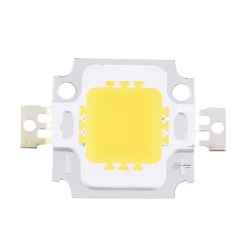 1 Db 10W High Power LED lámpa Gyöngyök Chips SMD Izzó Meleg Fehér DIY Árvíz fény Spotlight