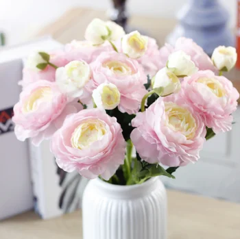 1 DB 35cm Magas Minőségű Mesterséges Selyem Rózsa virág Szár Haza, Esküvő, Szoba, Kert, Dekoráció Ajándék F630