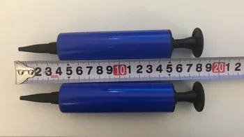 1 DB Lufi szivattyú léggömb kiegészítők kéz nyomja Mini Műanyag Inflator Pumpa Hordozható Hasznos Fólia Léggömb Dekoráció Eszközök
