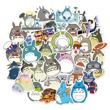 10/30/50PCS Rajzfilm Anime Aranyos A Szomszédom Totoro Vízálló Graffiti Gurulós Notebook Személyre szabott Matrica Dekoráció Nagykereskedelmi