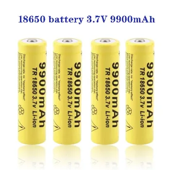 100% Batería recargable de 18650 3,7 V 9900mah 18650 9900mAh 3,7 V Envío Ingyen descarga de LED