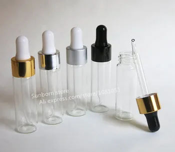 10db 15ml Átlátszó Üveg Cseppentő Üveg Üvegek Üveg Pipetta Kozmetikai Parfüm, illóolaj Üvegek