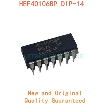 10db HEF40106BP DIP-14 HEF40106B DIP eredeti, új, Integrált áramkör