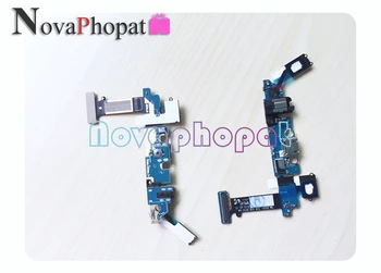 10DB Novaphopat Samsung S6 G920F G920i töltő Port Töltése csatlakoztassa Micro usb dokkoló Audio Jack-érzékelő, kezelő flex kábel 