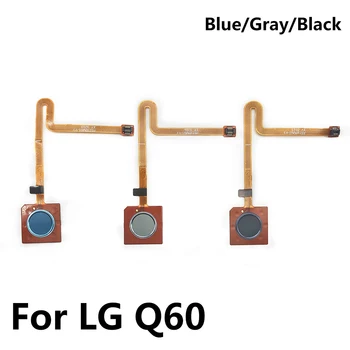 10db/sok-Home Gombot Ujjlenyomat-Touch ID Érzékelő Flex Kábel, Szalag LG Q60 LMX525 K50 LMX520 cserealkatrészek