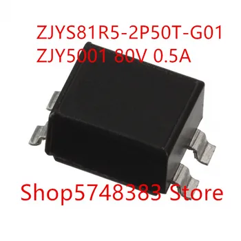 10DB/SOK ZJYS81R5-2P50T-G01 ZJYS81R5 ZJY5001 ZJY50 80V 0.5 EGY SMD közös mód induktivitás