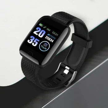 116 PLUS Intelligens Karóra IP67 Vízálló Okos Karkötő Zenekar Karszalag Vérnyomás Sport Nyomkövető Sport Smartwatch Android-IOS