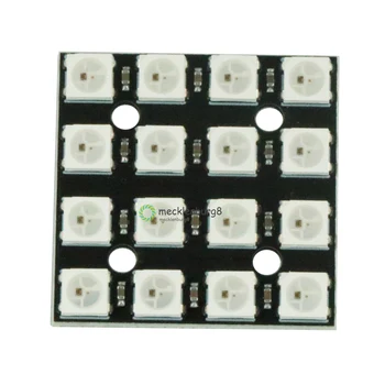 16Bit RGB 4x4 LED WS2812B 5050 RGB LED + Integrált Vezetők Arduino