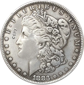 1883-O USA Morgan Dollár érmék MÁSOLAT