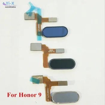 1DB A Huawei Honor 9 Honor9 Ujjlenyomat Gombot Kinyit Ujját Kulcs Érzékelő Flex Kábel Javítás Alkatrész