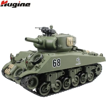 2.4 G RC Tank USA Sherman M4A3 Szekér 15 Csatorna 1/20 Taktikai Jármű Fő Harc Katonai Tank Modell Lőni Hobbi Toys