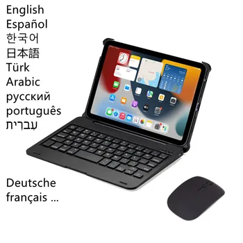 2 az 1-ben orosz, spanyol, koreai Billentyűzet tok iPad Mini 6 2021 Teclado Keyboard For iPad Mini 6 6 Mini6 8.3