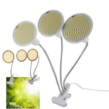 200 Nő LED fény növény virág lámpa készlet Teljes Spektrumú napfény Növény sárga Lámpa Hydro Fitolamp growbox Klip veg