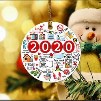 2020 Kulcstartó Kulcstartó Táskák Függő Dekoráció Kulcstartó Divat Éves Rendezvények, Karácsonyi Ajándék, Karácsonyi Díszek Új Haza