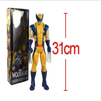 2020 Új Ingyenes Szállítási Marvel Super Hero X-men Wolverine PVC akciófigura Gyűjthető Játék 12