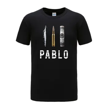 2021 Pamut Nyári Új Ruházat Pólók Férfi Zsernyákok Pablo Escobar póló Pamut Hip-Hop Pólók Felsők Harajuku S-2XL