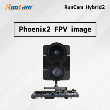 2021 Új, Frissített 4K FPV meg HD Felvétel Fényképezőgép Dupla Lencsével, FOV 145° , Phoenix 2 Analóg SensorRunCam Hibrid 2