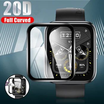20D Ívelt Szélét Védő Film Realme Óra 2 Pro Smartwatch Képernyő Védő Kiegészítők Realme Nézni, 2 (Nem Üveg)