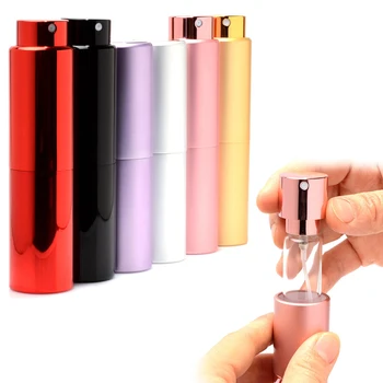 20ml Hordozható Mini Utazási Parfümös Üveg Porlasztó Spray-Illat Szivattyú Esetben Aromaterápiás Botella De Parfüm