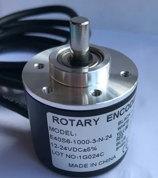 24V Elemi Fotoelektromos Rotary Encoder E40s6-1000-3-t-24 Push-pull Kimeneti ABZ háromfázisú