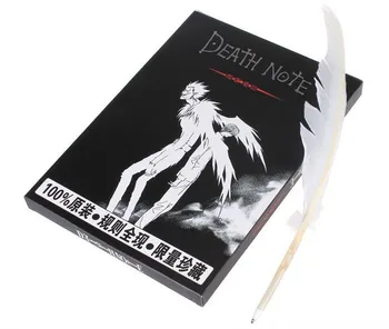 25 db/sok Death Note Notebook Cosplay Ryuuku Notebook, s Penna Toll Nyaklánc, Kulcstartó Játék