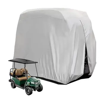 280*122*168cm Vízálló Golf Kocsi Fedelét 4 Utas golfkocsi Védeni Fedezze UV Ellenálló Sunshide esővédő
