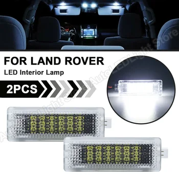 2db LAND ROVER Range Rover Sport Discovery Sport Evoque Freelander LR2 LR3 LR4 LED-es Belső Udvariasság, Lámpa, Ajtó, Lámpa Fény