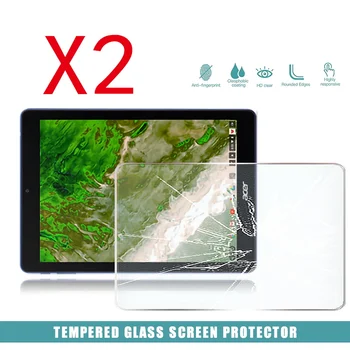 2db Tabletta Edzett Üveg kijelző Védő fólia Fedezni Acer Chromebook Lap 10 Anti-Képernyő Törés HD Edzett Film
