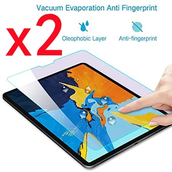 2db Tabletta Edzett Üveg Képernyő Védő Fedelet Apple IPad 4/IPad Pro 11 Anti-semmiből Teljes Lefedettség Védőfólia