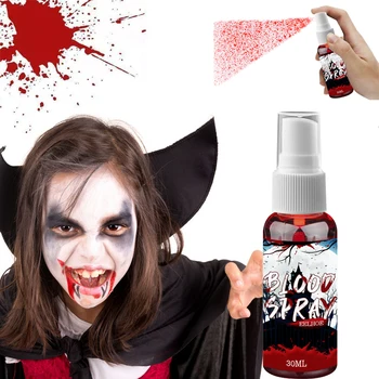 30ML Halloween Hamis Vér Smink, Ultra-realisztikus Hamis Vér DIY Terror Ijesztő, Smink Kellékek, Fesztivál, Buli, Dekorációs Kellékek