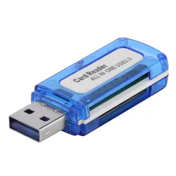 4 az 1-ben Memóriakártya-Olvasó Magas Sebesség 480mbps USB 2.0 Egy Cardreader Ellátási Micro SD TF MS Micro M2