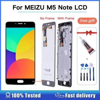5.5 hüvelykes MEIZU M5 Megjegyzés LCD Kijelző Képernyő Touch Digitalizáló Közgyűlés A MEIZU M5 Megjegyzés M621H M621M M621Q M621C Kerettel