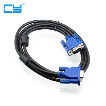 5 FT SVGA VGA Monitor Kábel M/M férfi Férfi Hosszabbító kábel adapter 5ft 1,5 m-150cm