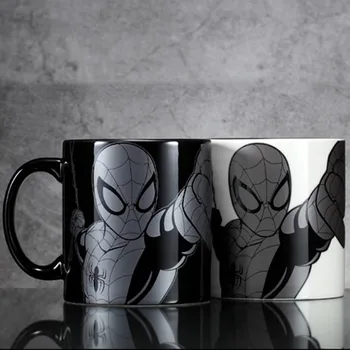 500ml Disney Marvel Pókember Képregény Víz Csésze Kávé, Tej, Tea, Reggeli Kerámia Bögre Home Office Gyűjtemény Csésze Fesztivál Ajándék