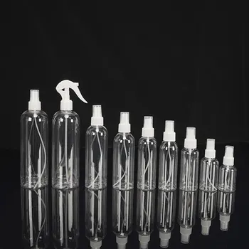 500ML Kis Átlátszó Műanyag Üres Üveget Újratölthető Spray Palackot Smink Eszközök Utazási Hajformázó Eszközök, Kozmetikai Üvegek