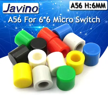 50PCS Kapcsoló kulcsot kap Tapintható Gomb Műanyag Sapkák Sapka Kalap 6*6 mm Micro Tapintat Kapcsoló Arduino