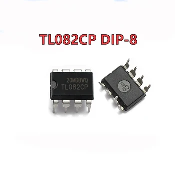 5db 10db Integrált áramkör TL082CP DIP-8 Műveleti Erősítő Mikroszámítógép chip TL082 DIP