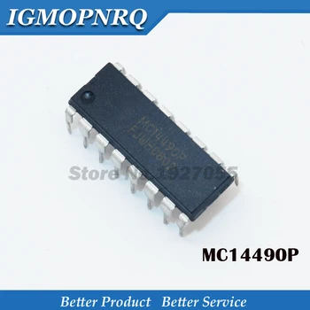 5db MC14490P MC14490 DIP16 logika chip, Új, Eredeti