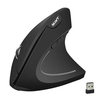 6 Gomb 2.4 G, USB Vevő Függőleges Vezeték nélküli Egér Gamer Számítógép PC Laptop, Asztali Állítható DPI Ergonomikus Gaming Egerek