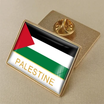A Címer A Palesztinok, Palesztina Térkép Zászló Nemzeti Jelkép Bross Jelvények Hajtóka Csapok