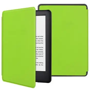 A Kindle Paperwhite 4 Esetben Ruhával Textúra PU Bőr Smart Case PC Vissza, Kemény Borító az Új Kindle Paperwhite 4 Szilárd burkolata