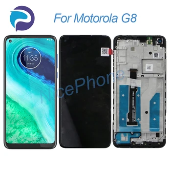 a Motorola G8-LCD Képernyő + Touch Digitalizáló Kijelző 1560*720 XT2045-1 Moto G8-LCD kijelző