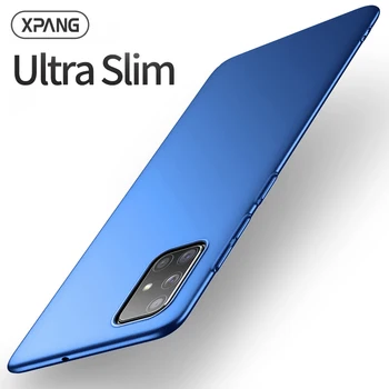 A Samsung A52 Fedezze Ütésálló, Kemény PC Ultra Slim Matt Esetekben A Samsung Galaxy A50 A70 a51-es A71 A52 A72 5G-Ügy