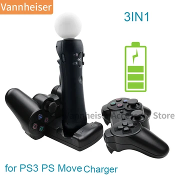 A Sony A PS3 MOVE Controller Töltő, USB Kábel Működő Töltő Dokkoló Playstation 3 Move Joystick Gamepad Controle