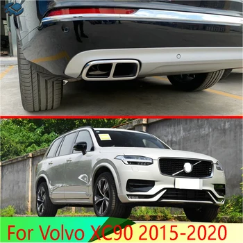 A Volvo XC90 a 2015-2020 közötti Autó Tartozékok Rozsdamentes Acél kipufogódob kipufogó tipp