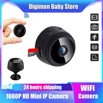 A9 1080P IP Mini Kamera Vezeték nélküli Wifi Biztonsági Távirányító Térfigyelő Kamera éjjellátó Mobil Kamera Érzékelés