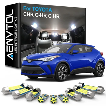 AENVTOL Canbus Toyota CHR C-HR C HR 2018 2019 2020 2021 Autó Tuning Kiegészítők Lámpa Búra LED Rendszámtábla Világítás