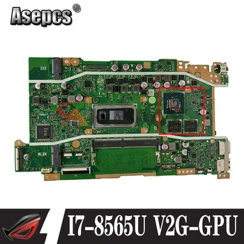 Akemy Az asus vivobook X409 X409F X409FJ X409FL Laptop alaplap X409FB Notebook alaplap W/ 4GB RAM I7-8565U CPU V2G-GPU