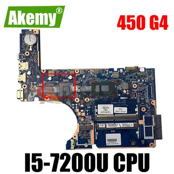 Akemy HP ProBook 450 G4 470 G4 Sorozat Laptop Alaplap I5-7200u 907703-601 907703-501 DA0X83MB6H0